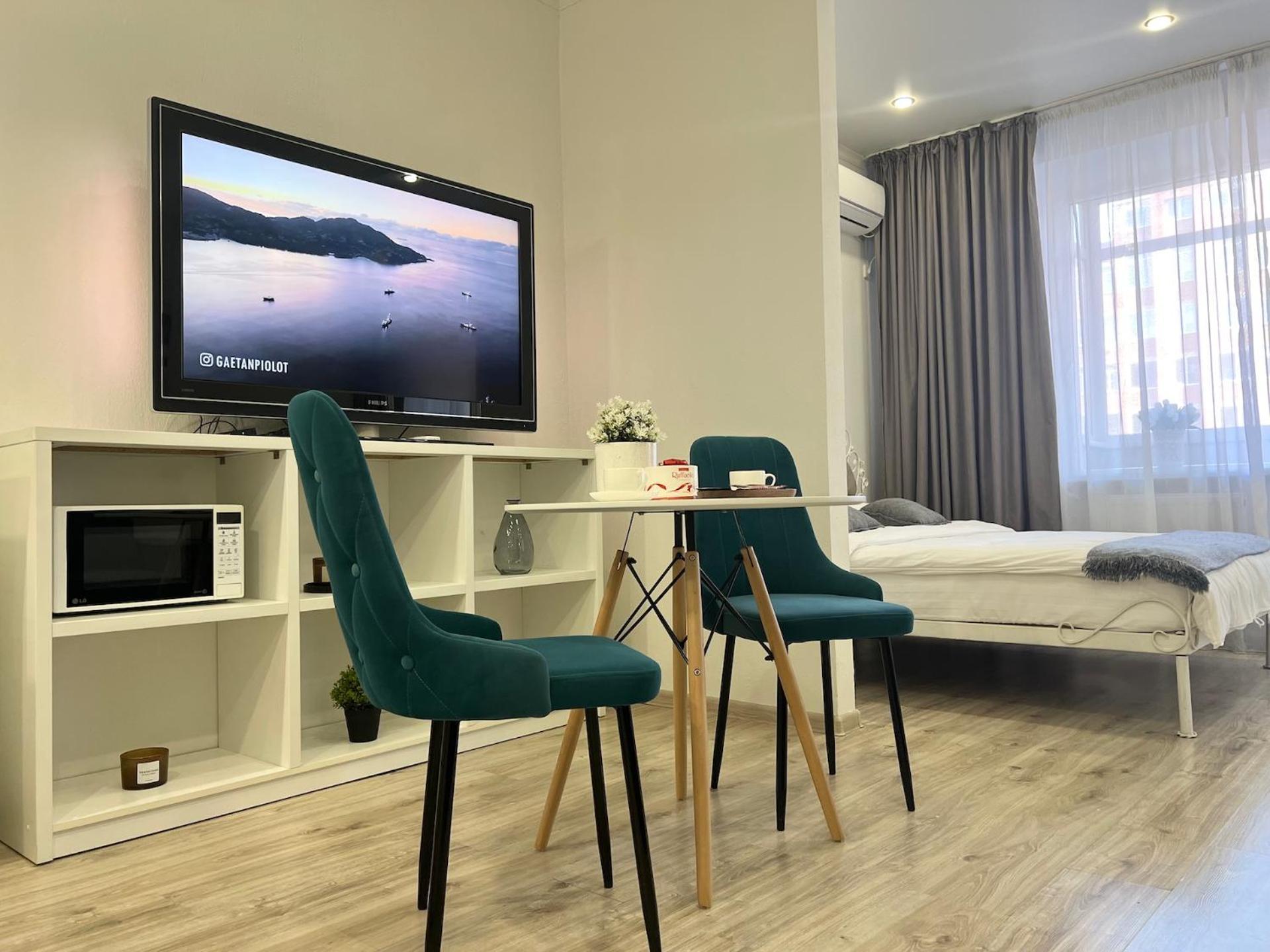 Uutnaya Quartira V Novom Dome Apartment Павлодар Екстериор снимка